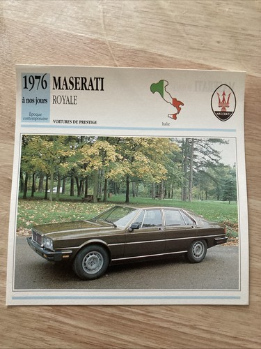 Maserati royale 1976 - royale,