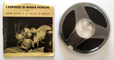 Pellicola Topo Gigio E Il Pesce D'Aprile Pupazzi Di Maria Perego Bobina Vintage