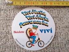  adesivo stickers vintage VIVÌ BICICLETTE Pontevico BMX mountain bike bicycle
