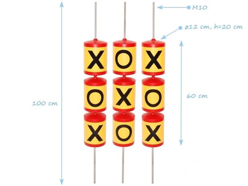 Tic tac toe - tac, spinner