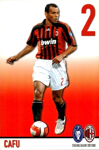 Cartolina calcistica milan - cartolina,