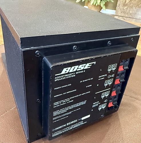 Bose acoustimass series ii - bose,