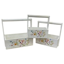 Set 3 Cestini rettangolari in