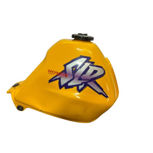 Réservoir jaune honda 650 - jaune, de