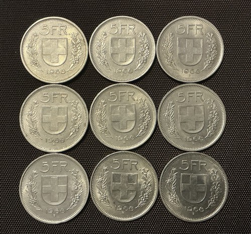 Svizzera monete franchi - 5,