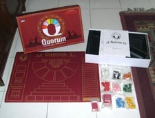 QUORUM IL GRANDE GIOCO DELLA POLITICA Gut Smemoranda PERFETTO COMPLETO