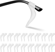 16 Paia Ferma Occhiali in Silicone, Antiscivolo Occhiali Gancio, Reggi Occhiali 