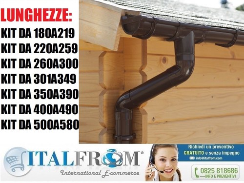Kit grondaia lamiera - kit,