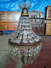 LAMPADARIO UNA LUCE A GOCCE ANNI 70'/80'