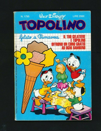 Topolino libretto 1795 del - topolino, n.1795