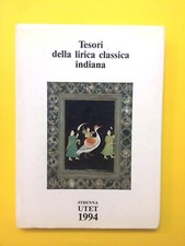 Tesori della lirica classica indiana-libro UTET 1994-Strenna