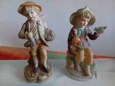 Coppia statuine capodimonte - statuine,