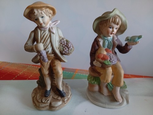 Coppia statuine capodimonte - statuine,