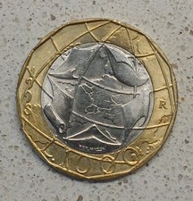 moneta 1000 lire 1998 rara