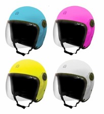 Casco Moto Bambino Omologato Duraleu LEO con visiera e interni in microfibra