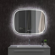 Specchio bagno ovale rotondo