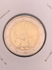 MONETA ITALIA 2021 - 2 EURO COMMEMORATIVI FDC IN CARTONCINO - ROMA CAPITALE
