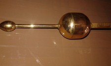 Antico strumento di misura Metal HIDROMETERS.