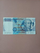 BANCONOTA 10000 LIRE VOLTA