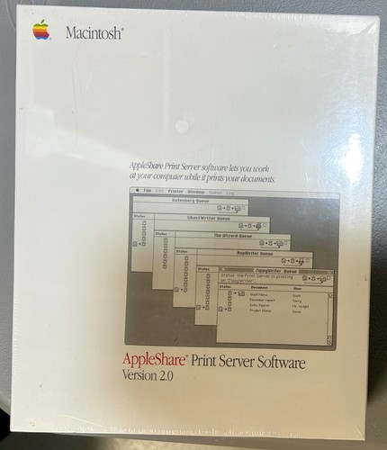 Apple print server - server, software