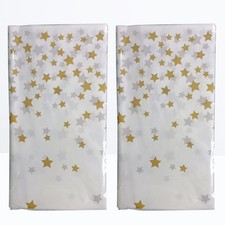  2 Pezzi Tovaglia Dorata