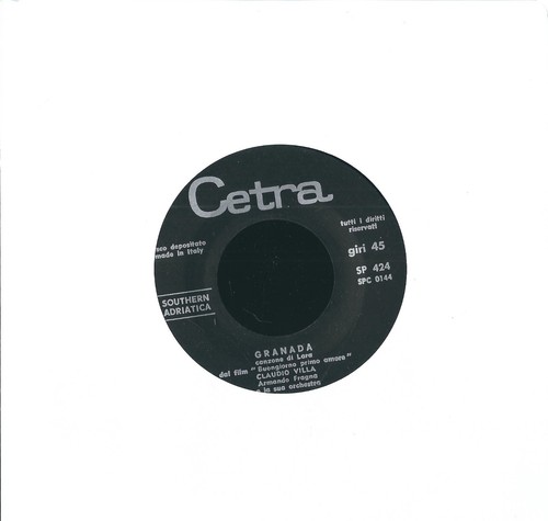 Disco giri - disco, 45