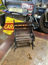 Sedia a dondolo vintage in