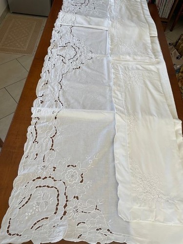 Lenzuolo matrimoniale vintage - lenzuolo,