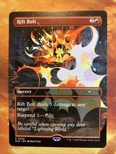 MTG Borderless Rift Bolt