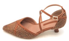 Cafe Noir 9221 slingback rafia