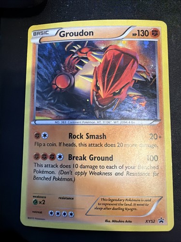 Groudon xy52 cosmo - xy52, holo