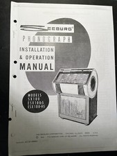 Juke box seeburg manual - seeburg,