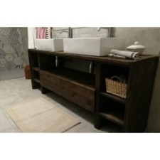 Mobile bagno in legno massello