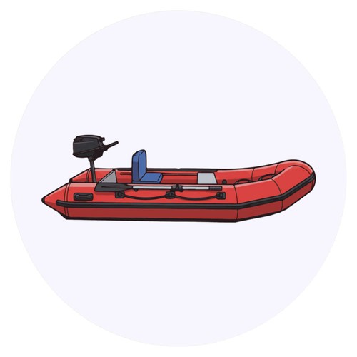 Adesivi barca - x, 'barca