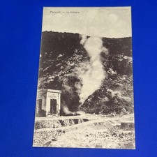POZZUOLI LA SOLFATARA CARTOLINA ANTICA