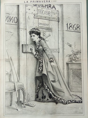 Stampa storica 1868 guido - 1868,