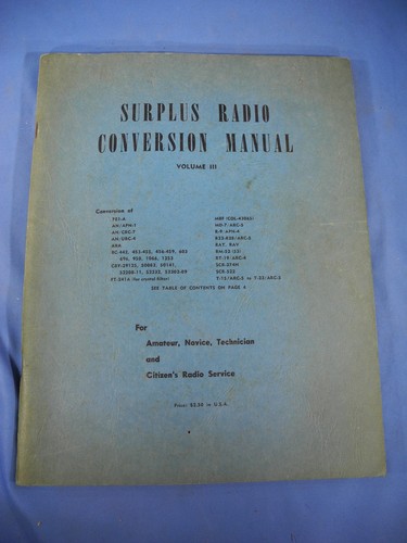 Manuale conversione radio