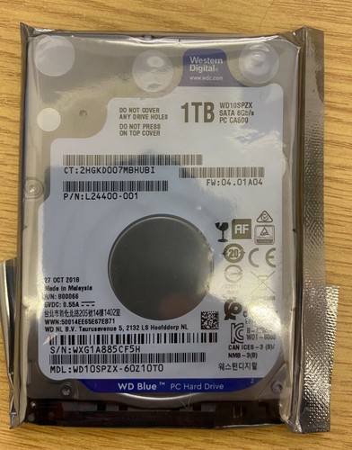 Western digital blue 1tb - blue,