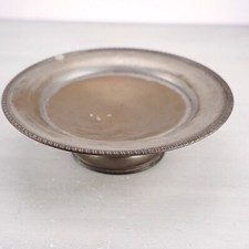 alzatina in ottone argentato