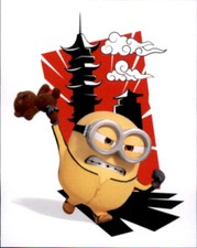 Minions Rise of Gru Alla ricerca del mini boss adesivo da collezione 111