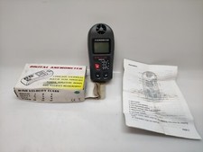 Anemometro Portatile, Anemometro Digitale Precisione ±3% , Misuratore Digital