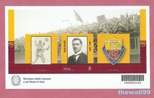 ITALIA 2024 Italo Foschi A.S. Roma FOGLIETTO con CODICE A BARRE
