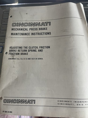 Cincinnati pressa freno - cincinnati,