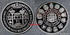 Spagna 2000 pesetas argento - 2000,