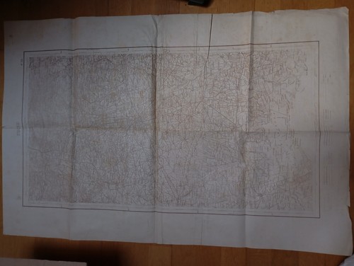 Ww1 mappa igm 1909 - ww1,