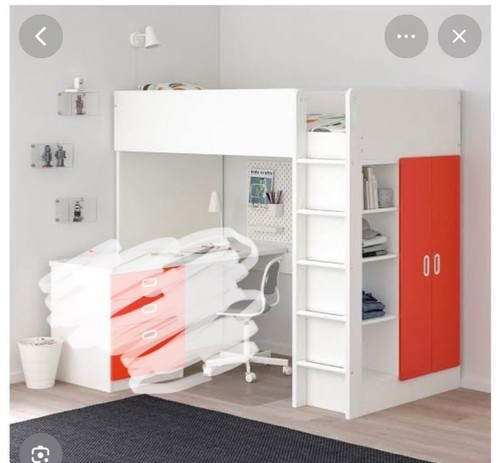 Letto soppalco ikea - ikea, senza