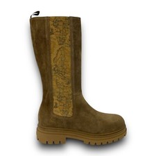 ALVIERO MARTINI 1° CLASSE stivali donna pelle camoscio made in italy