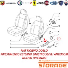 FIAT FIORINO DOBLO RIVESTIMENTO ESTERNO SINISTRO SEDILI ANTERIORI 98846951