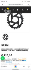 Corona mtb sram - sram, a
