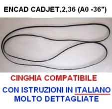 encad cinghia belt x plotter